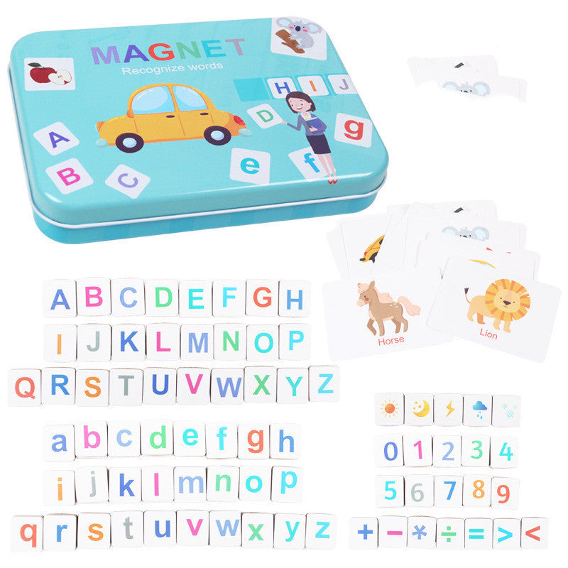 Magnetic Letters & Numbers: Fun Early Learning Toy Set
